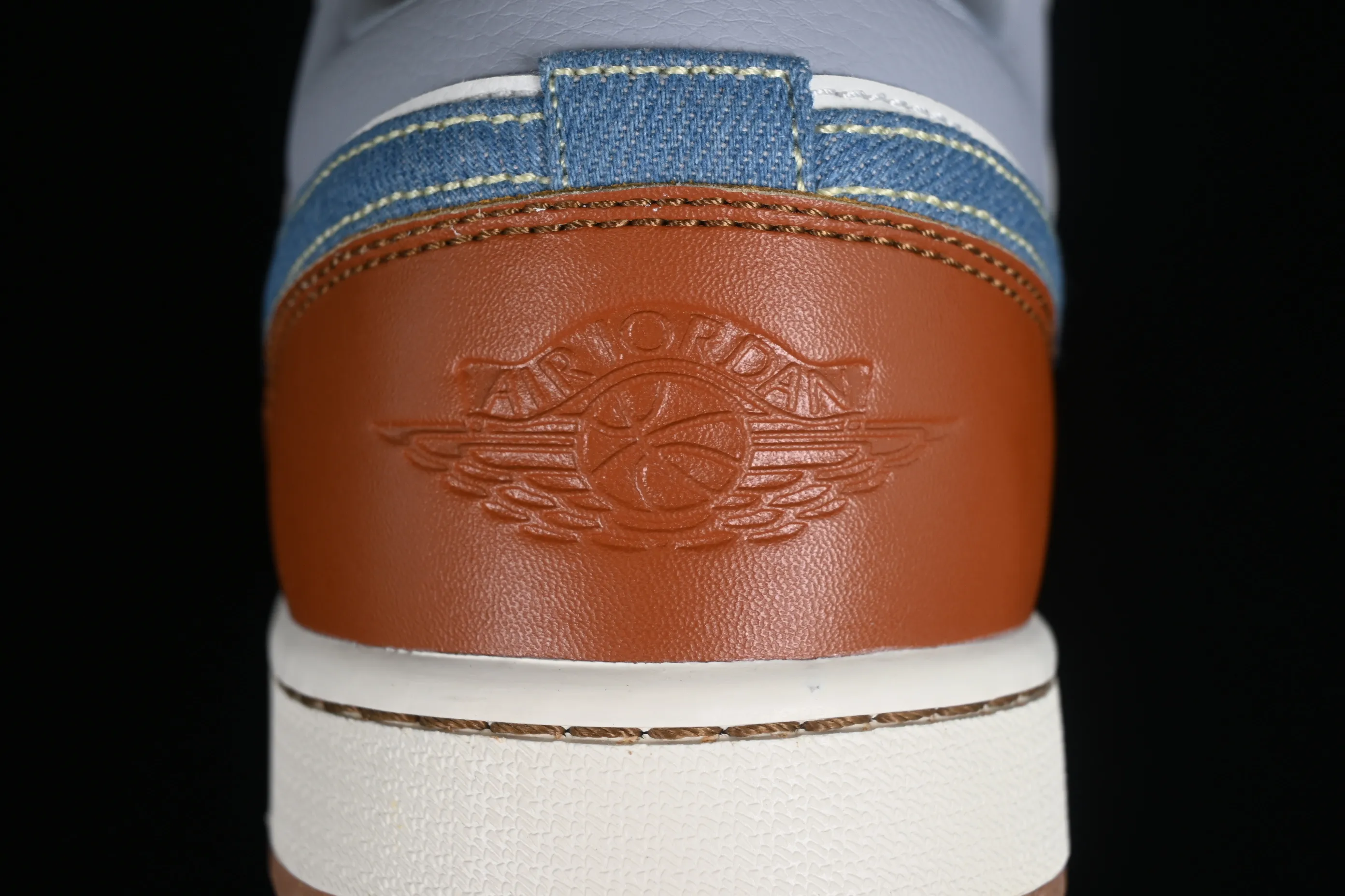 All categories Air Jordan Jordan series basketball shoes Air Jordan 1 Low Air Jordan 1 Low AJ1 Joe 1 contrast denim low-top cultural casual sneakers FZ5046-041